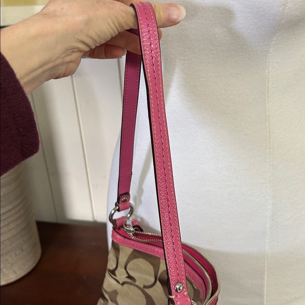 Coach Pink-Lined Handbag - Picture 8 of 16
